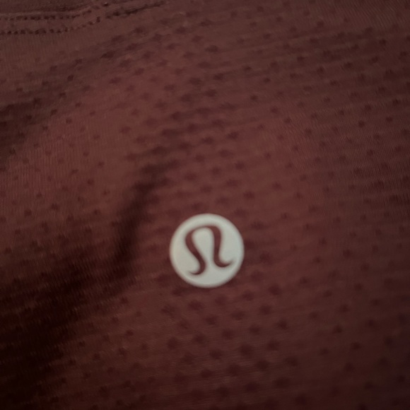 dark maroon lululemon swifty tech, long, size 6, good condition - Picture 4 of 6